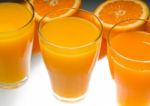 Fresh Orange Juice Stock Photo