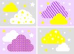 Cloud And Star -  Illustration Stock Photo