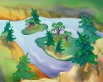 Small Islands On A River Stock Photo