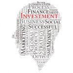 Business & Finance Related Word Art Head Stock Photo