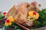 Roasted Chicken Stock Photo