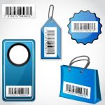 Barcode Tags Stock Photo