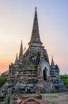 Wat Phra Si Sanphet, Thailand Stock Photo