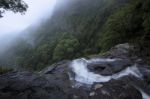 Morans Falls In Tamborine Mountains Stock Photo