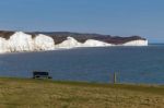 View Of The Sussex Coastline From Hope Gap Stock Photo