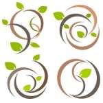 Nature Tree Symbol Illustration Stock Photo