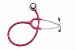 Stethoscope On White Background Stock Photo