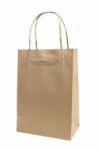 Brown Paper Bag Stock Photo