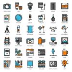 Photographer And Designer Gadget Stock Photo