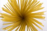 Bunch Of Spaghetti Stock Photo