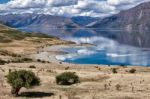 Lake Hawea Stock Photo