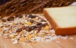 Healthy Breakfast With Cereal And Bread Stock Photo