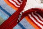 Sweater Zipper Stock Photo