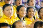 Primary Students Visit The Zoo, In The Jul 27, 2016. Bangkok Thailand Stock Photo