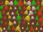 Christmas Tree Wallpaper Stock Photo