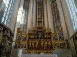 Interior View Of St James Church In Rothenburg Stock Photo