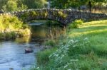 Watendlath Bridge Stock Photo