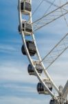 Brighton, Sussex/uk - January 27 : Ferris Wheel In Brighton On J Stock Photo