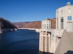 View Of Hoover Dam Stock Photo