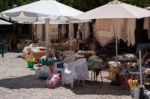 Omodhos, Cyprus/greece - July 25 : Articles For Sale In Omodhos Stock Photo