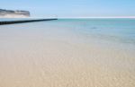 Beautiful Obidos Lagoon In Foz Do Arelho, Portugal Stock Photo