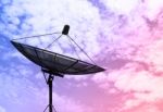 Satellite Dish Stock Photo