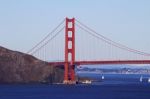 The Golden Gate Bridge Stock Photo