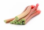 Rhubarb Stock Photo