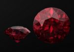 Citrine Ruby Stock Photo