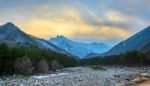 Seoraksan In Winter,famous Mountain In Korea Stock Photo