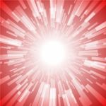 Red Burst Ray Light Stripe Stock Photo