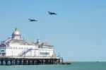 Airbourne Airshow At Eastbourne 2014 Stock Photo