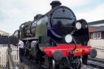 U Class Locomotive At Sheffield Park Station Stock Photo