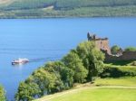 Urquhart Castle Stock Photo