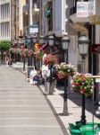 Estepona, Andalucia/spain - May 5 : Street Scene In Estepona Spa Stock Photo