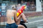 Songkran Festival Stock Photo