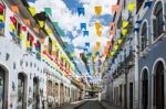 Historic City Of Sao Luis, Maranhao State, Brazil Stock Photo