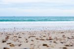 Beach Stones Background  Stock Photo