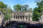 Preah Khan Temple, Angkor Wat, Cambodia Stock Photo