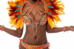 Perfect Costume For Samba Dance Stock Photo