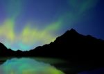 Aurora Borealis Stock Photo