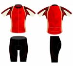 Cycling Vest Graphic Low Poly Style Stock Photo