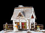 Gingerbread House Stock Photo