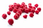 Raspberries Stock Photo