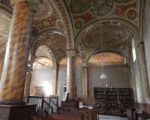 Synagogue, Interior And Religious Objects  Stock Photo