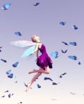 3d Rendering Of A Fairy Flying On The Sky Stock Photo