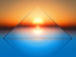 Triangular Shape Stock Photo