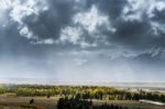 Autumn In The Grand Tetons Stock Photo