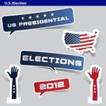 US Presidential Election Stock Photo