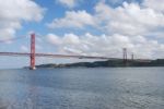 25th April Bridge In Lisbon, Portugal Stock Photo